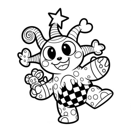 Roblox Animal Fantastico (Desenho para Colorir)