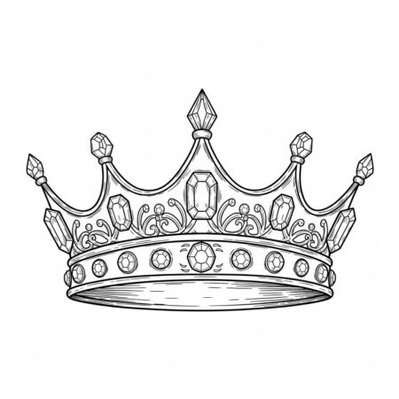 A Coroa da Vida (Desenho para Colorir)