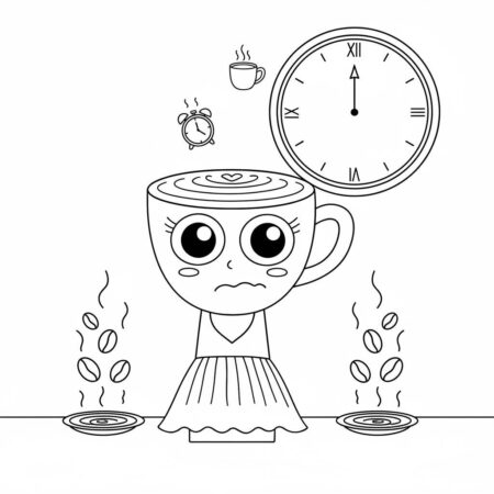 Ballerina Cappuccina Triste (Desenho para Colorir)