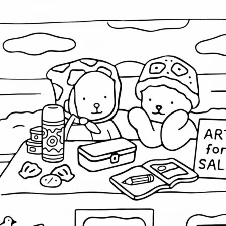 Bobbie Goods na aventura (Desenho para Colorir)