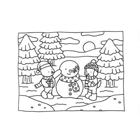 Bobbie Goods na neve (Desenho para Colorir)
