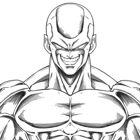 Cell Perigoso (Desenho para Colorir)