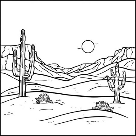 Cenarios Star Wars (Desenho para Colorir)