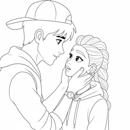 Desenho das Guerreiras do K Pop para colorir (Desenho para Colorir)