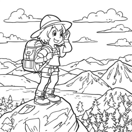 Estrela de Aventura (Desenho para Colorir)