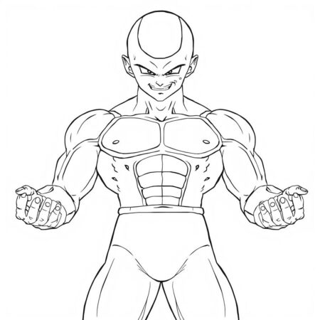 Frieza Maligno (Desenho para Colorir)