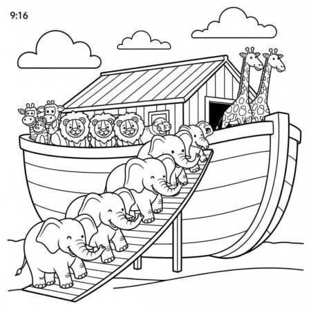 Historias Biblicas Divertidas (Desenho para Colorir)