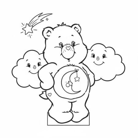 Italian Brainrot com Urso Estelar (Desenho para Colorir)