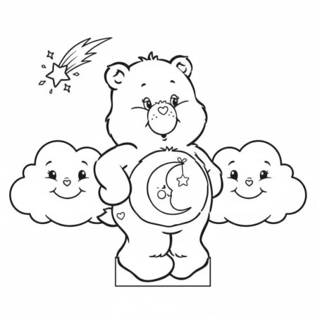 Italian Brainrot com Urso Sonhador (Desenho para Colorir)