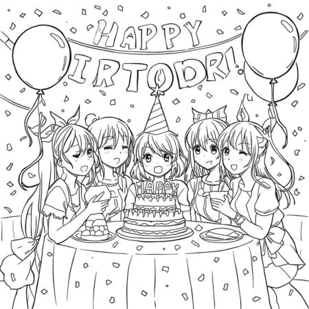 Jujutsu Kaisen Festivo (Desenho para Colorir)