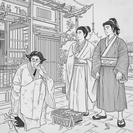 Jujutsu Kaisen e Estilo Vintage (Desenho para Colorir)