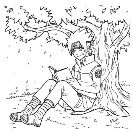 Kakashi Lendo (Desenho para Colorir)