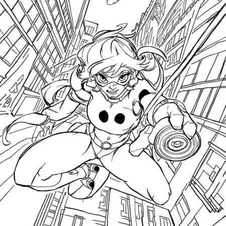Ladybug Aventura (Desenho para Colorir)
