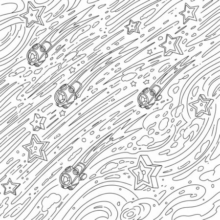 Lego Exploradores do Espaco (Desenho para Colorir)