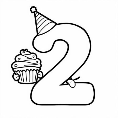 Numeros Divertidos (Desenho para Colorir)