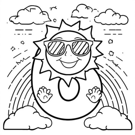 Numeros Divertidos (Desenho para Colorir)