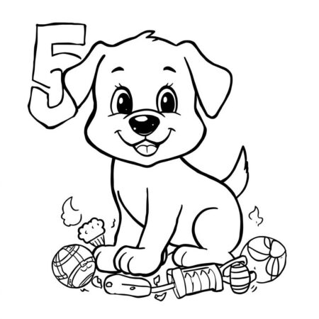 Numeros Kawaii (Desenho para Colorir)