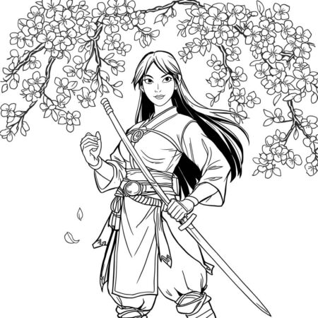 Princesas da Disney Aventura (Desenho para Colorir)