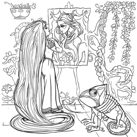 Princesas da Disney Diversao (Desenho para Colorir)