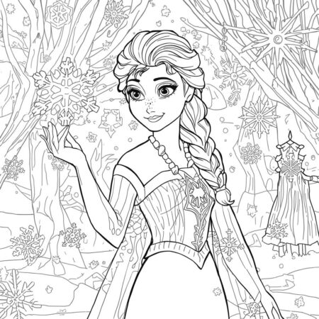 Princesas da Disney Magia (Desenho para Colorir)