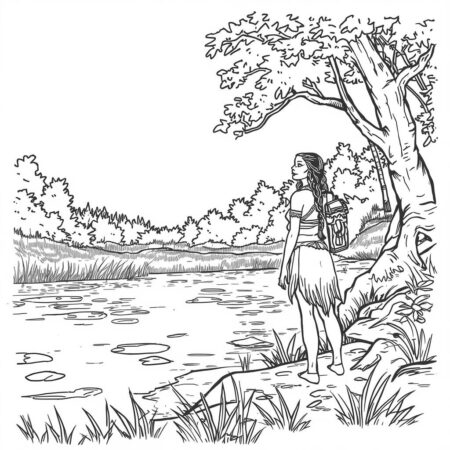 Princesas da Disney Sonhos de Aventura (Desenho para Colorir)