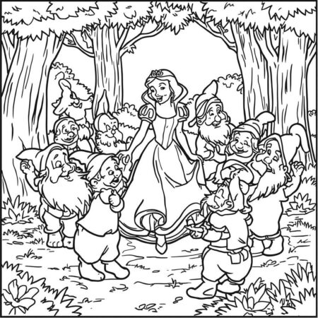 Princesas da Disney Sorriso (Desenho para Colorir)