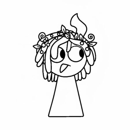 Sprunki Divertido (Desenho para Colorir)