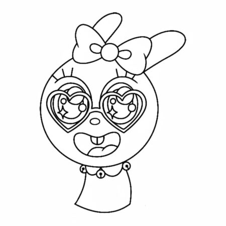 Sprunki Fofinha (Desenho para Colorir)