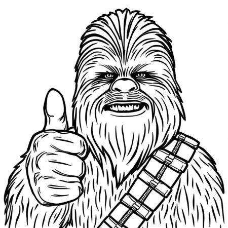 Star Wars para Criancas (Desenho para Colorir)