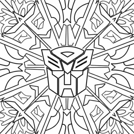 Transformers Autobot Logo (Desenho para Colorir)