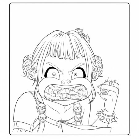 Zoey Estilosa e Rebelde (Desenho para Colorir)